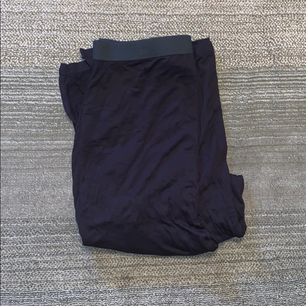Black maxi skirt